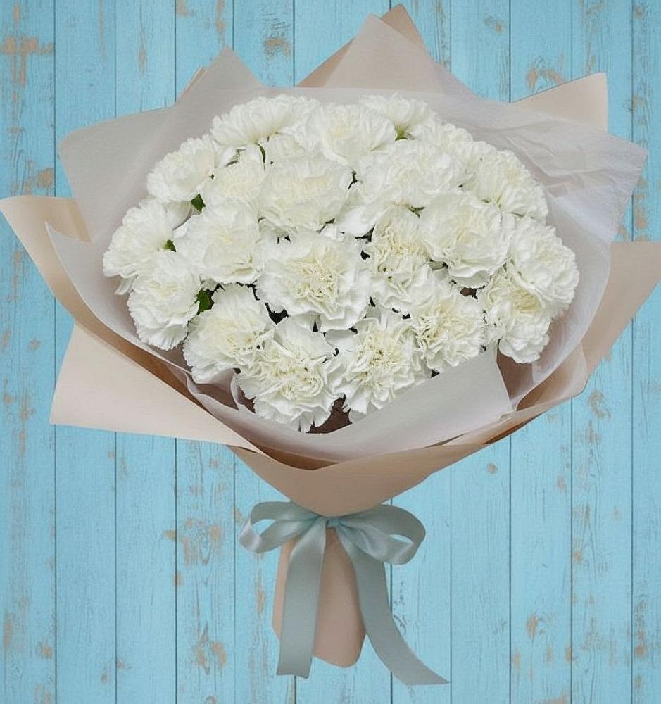 Букет цветов из: Гвоздики в Каменск-Уральском