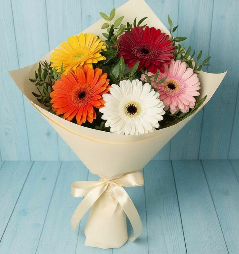Букет цветов из: Герберы в Каменск-Уральском