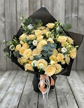 Букет цветов из:  Розы и Лизиантусы #REPLACE_PRED# Каменск-Уральском