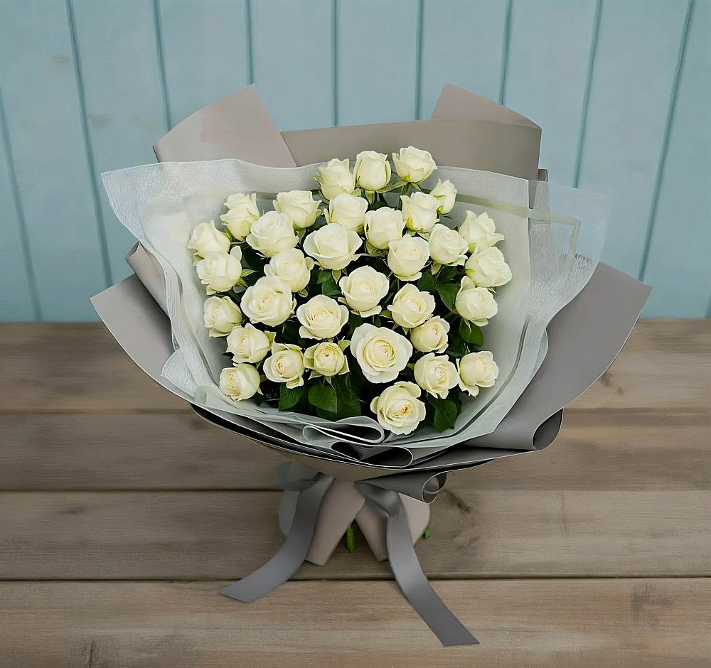 Букет Белоснежная нежность в Каменск-Уральском