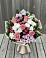 Букет цветов из: Альстромерии, Гвоздики, Розы и Хризантемы в Каменск-Уральском