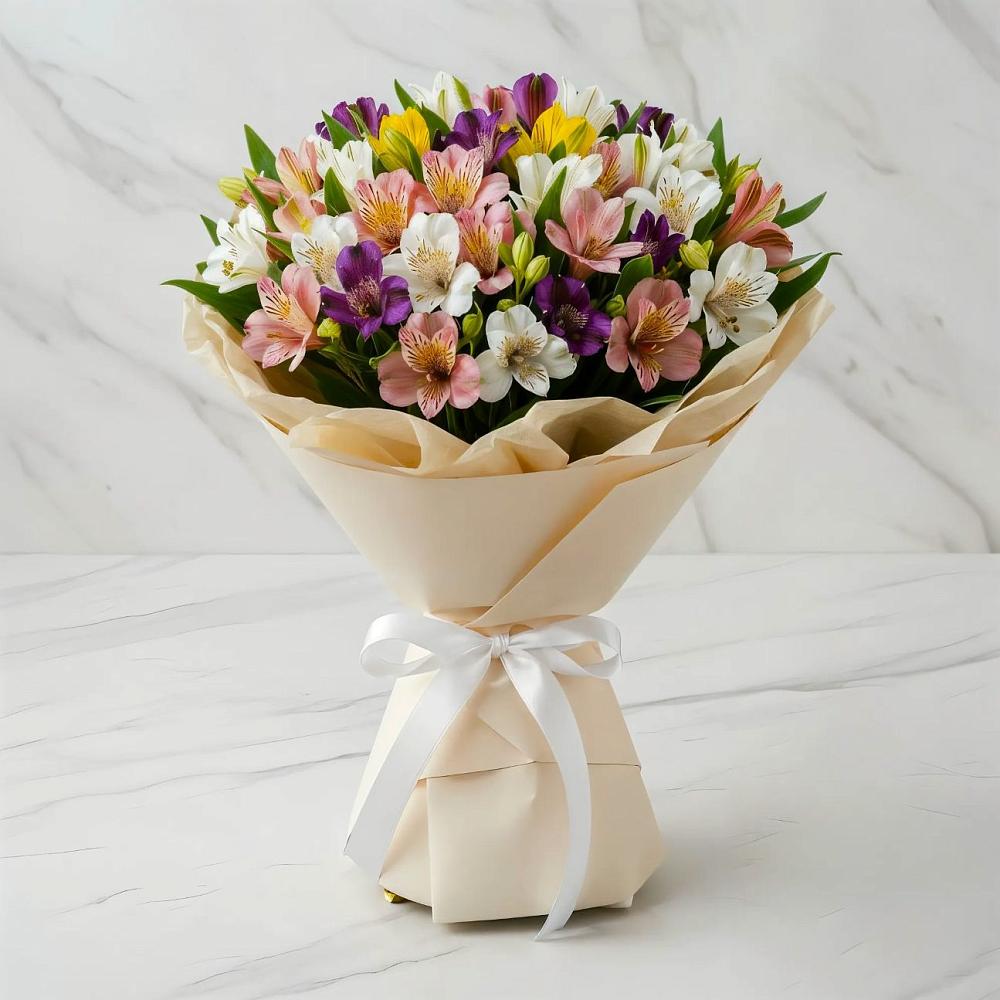 Букет цветов из: Альстромерии в Каменск-Уральском