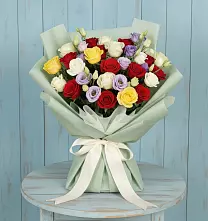 Букет цветов из:  Розы в Каменск-Уральском
