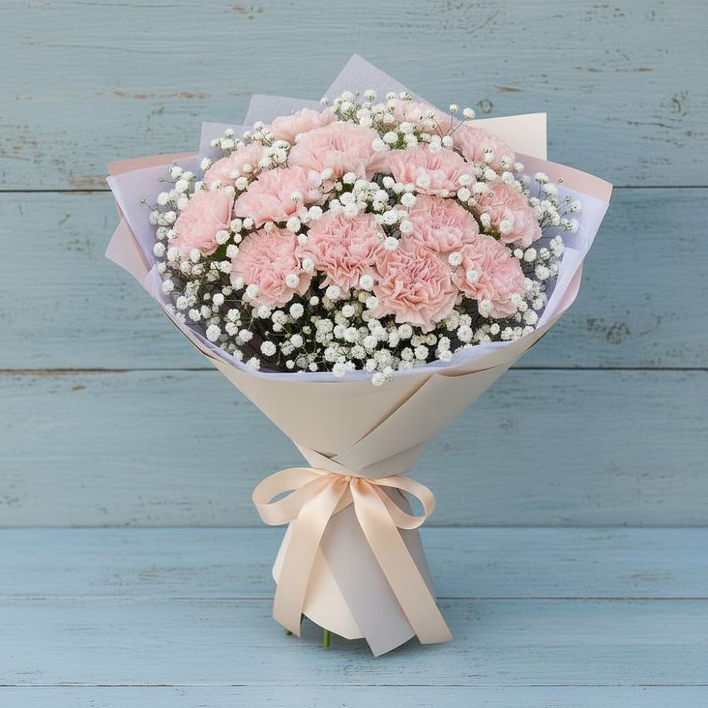 Букет цветов из: Гвоздики в Каменск-Уральском