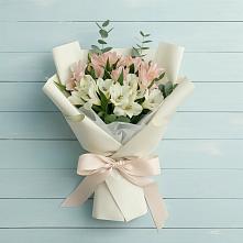 Букет цветов из:  Альстромерии #REPLACE_PRED# Каменск-Уральском