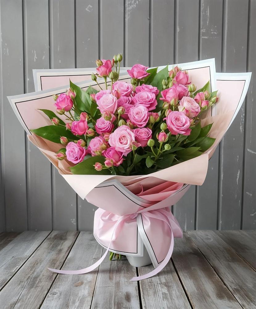 Букет Розовый кустик в Каменск-Уральском