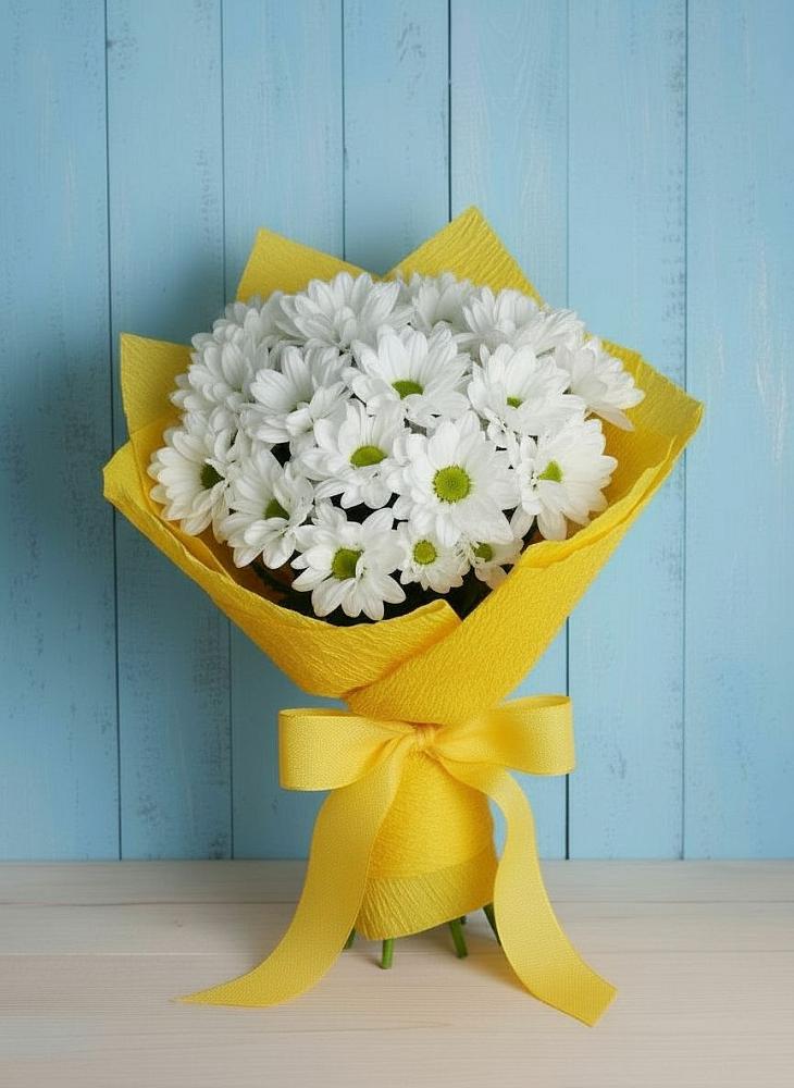 Букет цветов из: Хризантемы в Каменск-Уральском