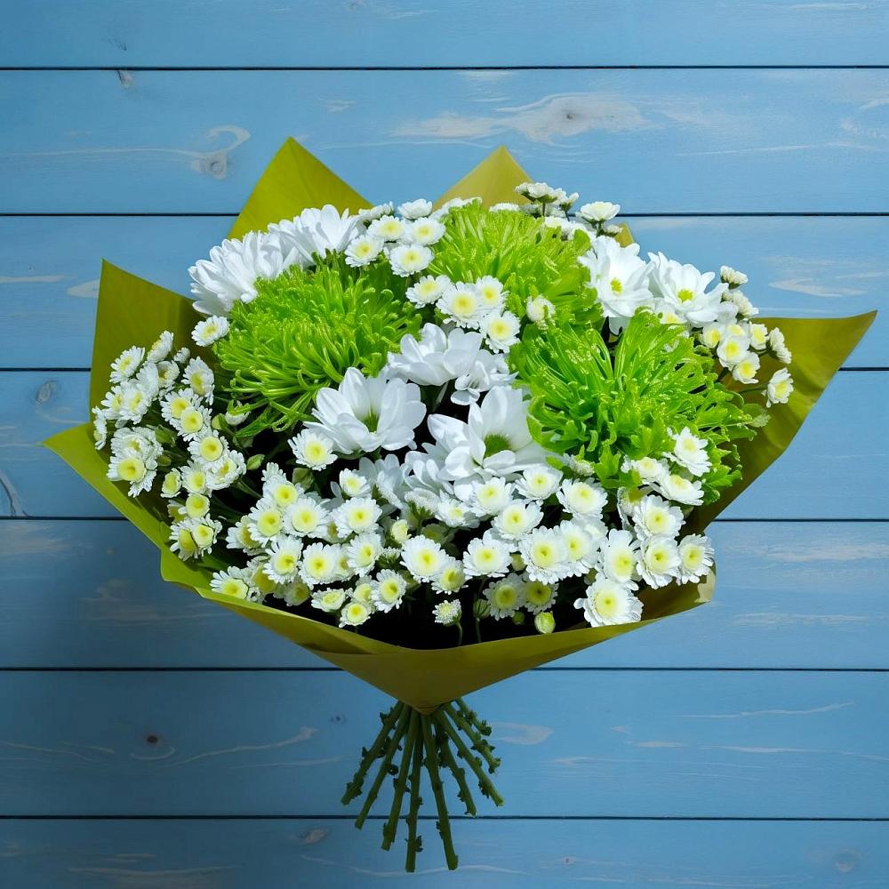 Букет цветов из: Хризантемы в Каменск-Уральском