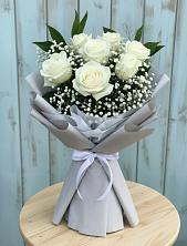 Букет цветов из:  Розы в Каменск-Уральском