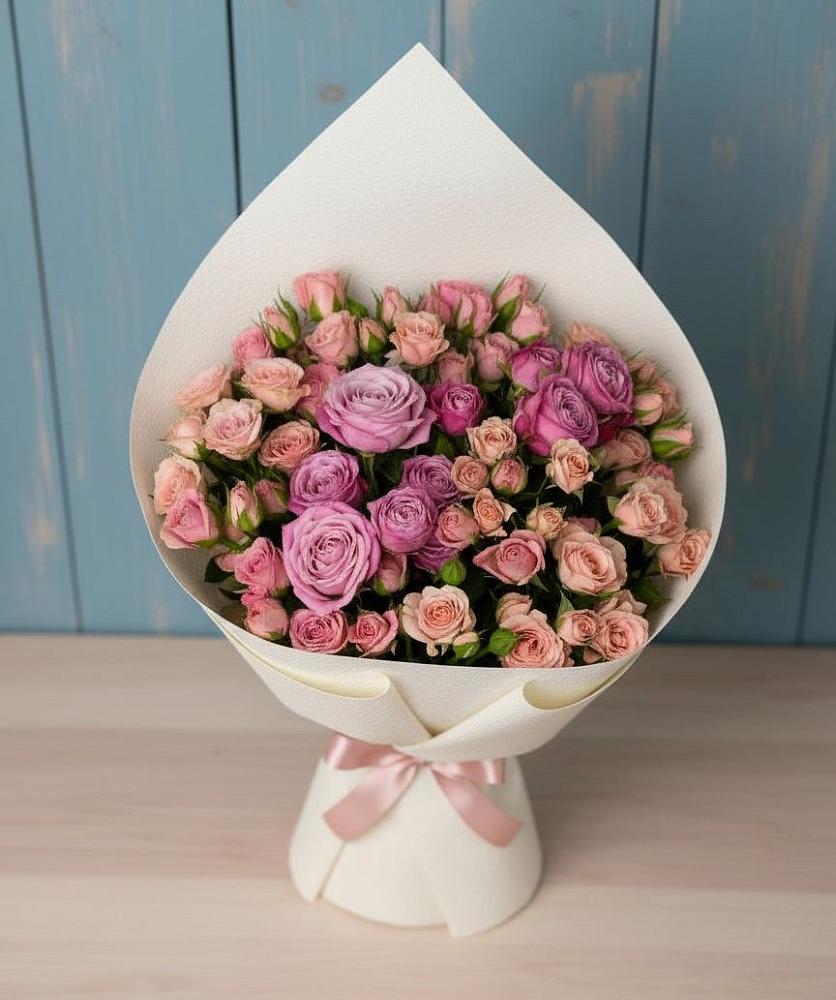 Букет цветов из: Розы в Каменск-Уральском