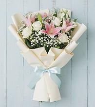 Букет цветов из:  Лилии в Каменск-Уральском